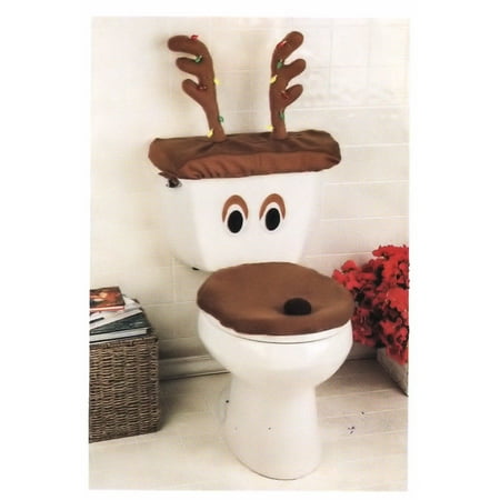 bathroom decor walmart yellow gray white reindeer toilet cover set christmas bathroom decor walmartcom bathroom decor walmart yellow gray white reindeer toilet cover set christmas bathroom decor walmartcom